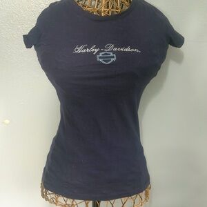 Harley-Davidson Women's Dark Blue Tee